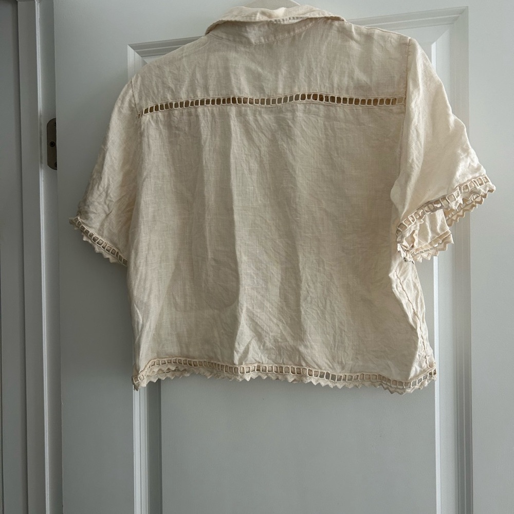 Linen button up - Picture 5 of 5